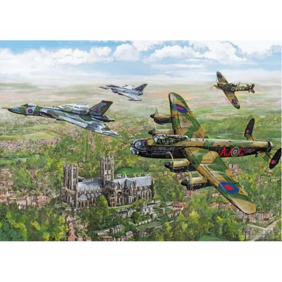 Produktbild von GIBSONS Puzzle Wachablösung XL 500 Teile