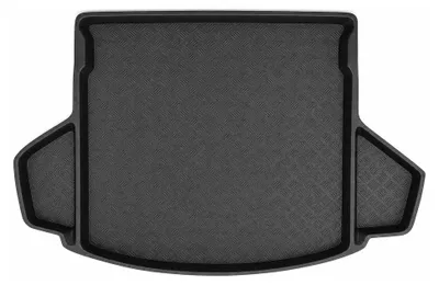 Productafbeelding van Rubberen kofferbakmat voor Chevrolet Evanda 2006-2012 – zwart, op maat