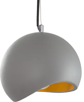 Produktbild von Hängelampe, E27, Lampe Für Wohnzimmer Esszimmer Küche, Höhenverstellbar Farbe Beton-Grau