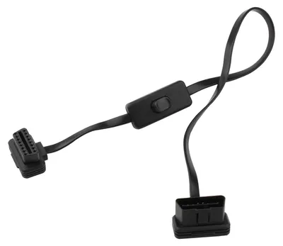 Immagine prodotto di Adattatore OBD 2 da 16 pin, maschio a femmina, con interruttore