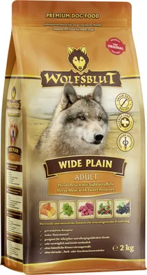 Produktbild von Wolfsblut Adult, Adult, Pferd, Süßkartoffeln, 2 kg, Gluten-frei