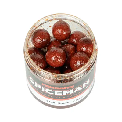 Obrázek produktu pro Mikbaits boilie v dipu Spiceman Chilli Squid 250ml Průměr: 24mm