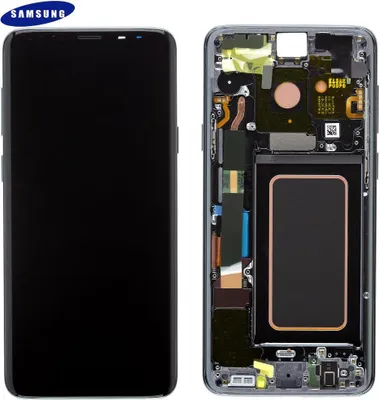 Produktbild von Samsung Galaxy S9 Plus G965F LCD Display+Touch Bildschirm (Service Pack) GH97-21691C Grau