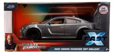Immagine prodotto di Jada Fast & Furious 2021 Dodge Charger Modello di auto in scala 1:24