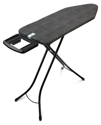 Zdjęcie produktu dla Brabantia 134609, Pełnowymiarowa deska do prasowania, Bawełna, Czarny, Monochromatyczny, Metal, 1240 x 450 mm
