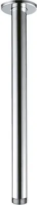 Produktbild von Brausearm Wandarm Duschkopfarm Deckenanschluss Rund Chrom 1/2" 30 cm