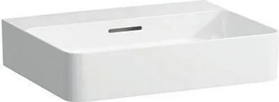 Obrázek produktu pro Umyvadlo VAL 550x420mm s přepadem bez otvoru pro baterii bílé