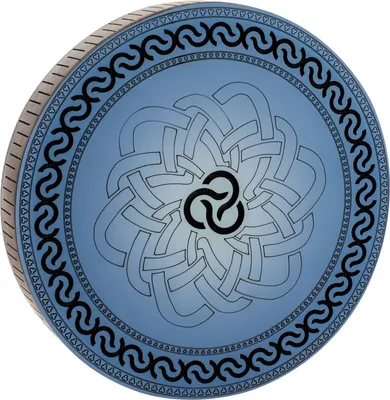 Obrázok produktu pre Shamann The Ocean Drum Blue 19 cm Wave bubon Blue 19 cm