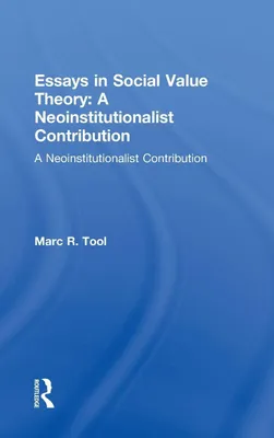 Produktbild von Essays in Social Value Theory
