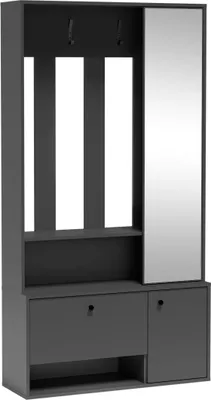 Image de Mur de couloir LALA - graphite