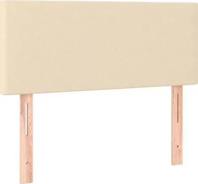 Produktbild von vidaXL Kopfteil Creme 90x5x78/88 cm Stoff