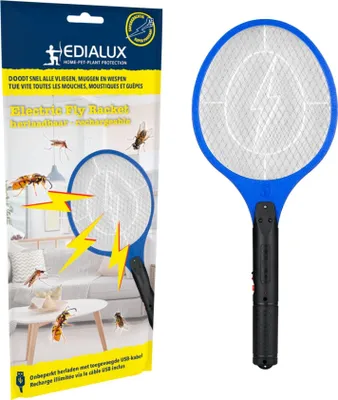 Image de Raquette électrique Rechargeable Pour Mouches