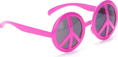 Obrázek produktu pro Hippie brýle peace glasses pink - jedna velikost