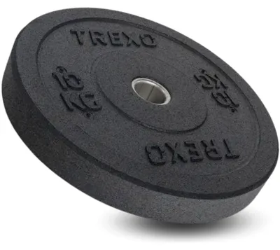 Obrázek produktu pro Zátěžový kotouč, 10 kg, guma, průměr 50 mm, pro posilování