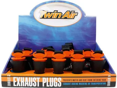 Zdjęcie produktu dla Zestaw korków wydechowych TWINAIR Fast Fit do silników 2- i 4-suwowych