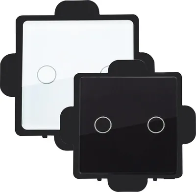 Produktbild von Schalter Touch Doppelt Modern Weiß