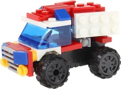 Obrázok produktu pre Stavebné bloky 2v1 Hasičská sanitka