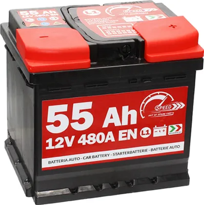 Produktbild von Autobatterie SPEED 55Ah 480A 12V