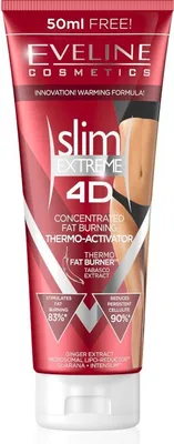 Produktbild von Eveline Cosmetics Slim Extreme 4D – feuchtigkeitsspendendes, beruhigendes Serum