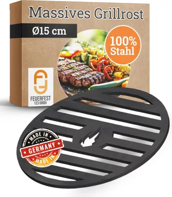 Produktbild von Grillrost Ø 15 cm aus Stahl