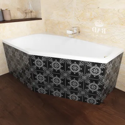 Produktbild von BADLAND Eckbadewanne Badewanne Marika LINKS 140x80 mit Ablaufgarnitur, Füßen und Styroporverkleidung GRATIS