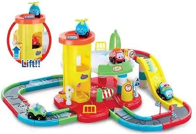 Produktbild von F/W "Cartoon" Rennstrecke mit Parkplatz