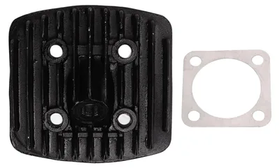 Image de Couvercle de culasse de moteur noir de 47 mm en alliage d'aluminium pour vélos à moteur de 66 cm³ et 80 cm³