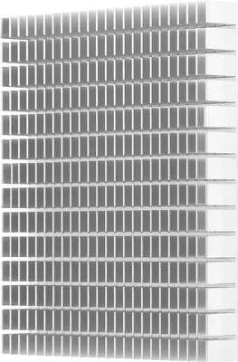 Obrázek produktu pro Chladič Hliníkový chladič Chlazení Chladič Chladič 150x120x20mm pro CPU zesilovač PCBWhite