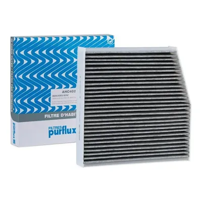 Produktbild von PURFLUX AHC402 Innenraumfilter Pollenfilter passend für MERCEDES-BENZ B-Klasse (W246, W242) Aktivkohle