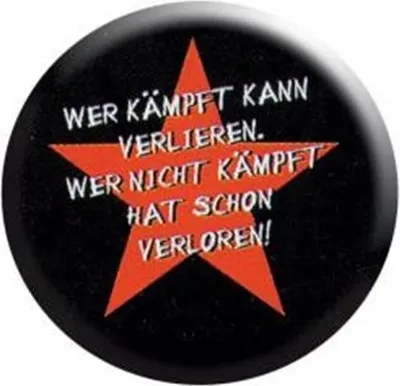 Produktbild von Wer kämpft - Button