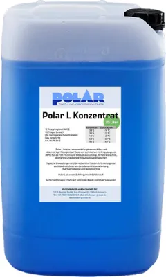 Produktbild von Polar L-MPG Glykol Frostschutzmittel, Propylenglykol 100% Konzentrat 25 Liter