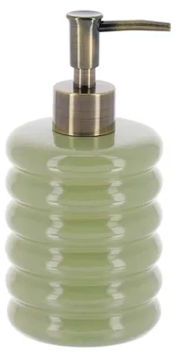 Immagine prodotto di TENDANCE | Dispenser per il bagno - Dispenser per il sapone - 400 ml - Oliva - verde -