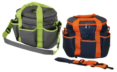 Productafbeelding van Excellent Borsteltas 27 x 22 x 22cm Blauw/oranje