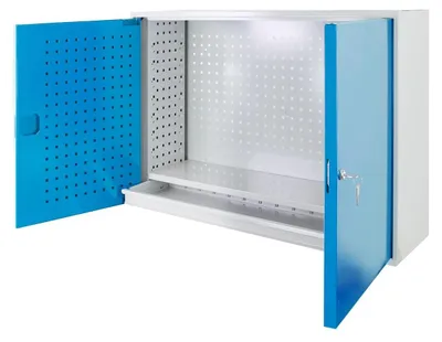 Produktbild von ADB Werkzeugwandschrank mit 2 Türen, 1 Fachboden und 1 Schublade