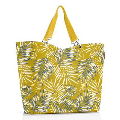 Produktbild von Reisenthel Shopper XL, Stoffbeutel, Grau, Weiß, Gelb, Polyester, Muster, 35 l, 680 mm