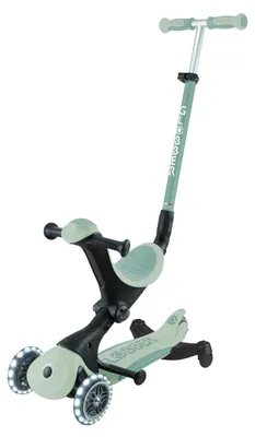 Image de Trottinette GO UP DELUXE 360° LIGHTS ECOLOGIC 3 en 1, couleur pistache