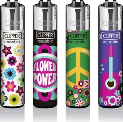 Produktbild von Clipper Feuerzeuge - 4er Set: Free Spirit #1