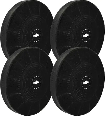 Produktbild von vhbw 4x Universal-Aktivkohlefilter für diverse Dunstabzugshauben - 19 cm
