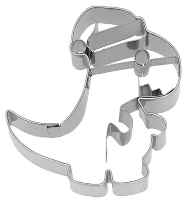 Produktbild von BIRKMANN Ausstechform Weihnachts-Dino, 8 cm, Edelstahl, 199477