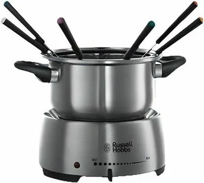 Productafbeelding van Elektrische Fondue Set met 6 Vorken voor Warme Gerechten
