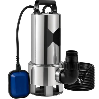 Produktbild von Tauchpumpe 1300W - Schmutzwasserpumpe 230V - Gartentauchpumpe - Durchfluss 20000L/h - Max. Hub 11m - IPX8  - Ideal für Schwimmbäder, Keller, Teiche