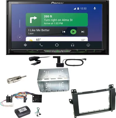 Produktbild von Pioneer AVH-Z9200DAB Android Auto Carplay Einbauset für Mercedes Vito Viano W639
