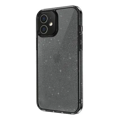 Productafbeelding van Uniq Lifepro Tinsel telefoonhoesje voor iPhone 12 Mini - Zwart