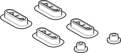 Produktbild von Keramag Sitzdeckelpuffer - 598111000