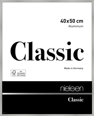 Produktbild von nielsen Aluminium Bilderrahmen Classic, 40x50 cm, Silber Matt