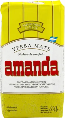 Immagine prodotto di Yerba Mate AMANDA 0,5 kg limone