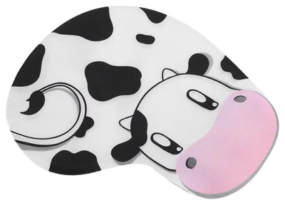 Image de Tapis de souris en gel avec repose-poignet – Bureau, gaming, ordinateur portable, ordinateur de bureau – Tapis de protection pour les mains