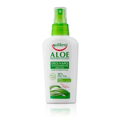 Obrázok produktu pre Equilibra, Dezodorant proti pachu s aloe vera, 75 ml