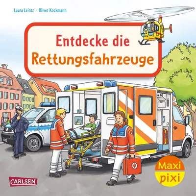 Produktbild von Leintz, L: Maxi Pixi 487: Entdecke die Rettungsfahrzeuge