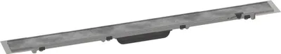Produktbild von hansgrohe RainDrain Rock Fertigset Duschrinne 900mm, kürzbar und befliesbar, 56031000